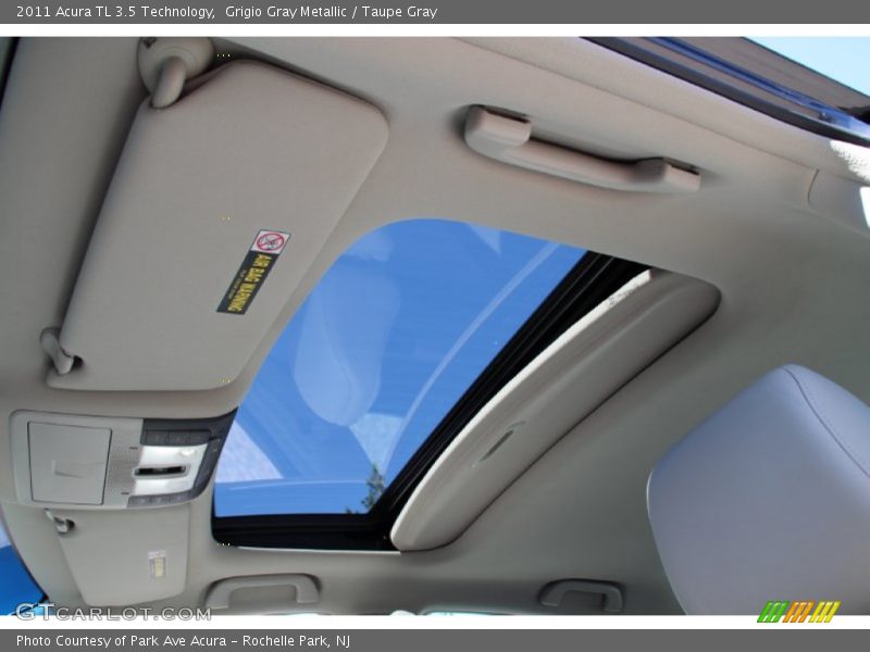 Grigio Gray Metallic / Taupe Gray 2011 Acura TL 3.5 Technology