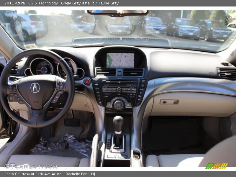 Grigio Gray Metallic / Taupe Gray 2011 Acura TL 3.5 Technology