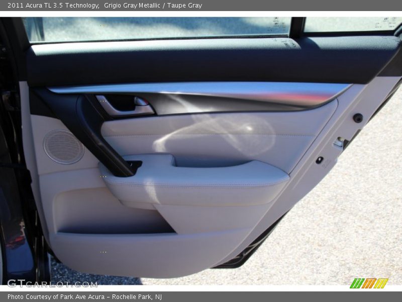 Grigio Gray Metallic / Taupe Gray 2011 Acura TL 3.5 Technology