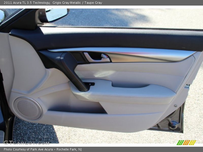 Grigio Gray Metallic / Taupe Gray 2011 Acura TL 3.5 Technology