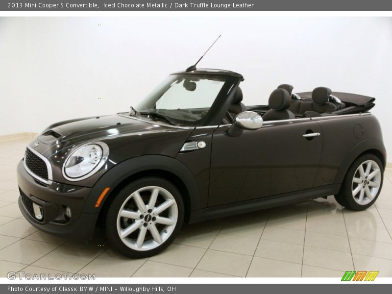 Iced Chocolate Metallic / Dark Truffle Lounge Leather 2013 Mini Cooper S Convertible