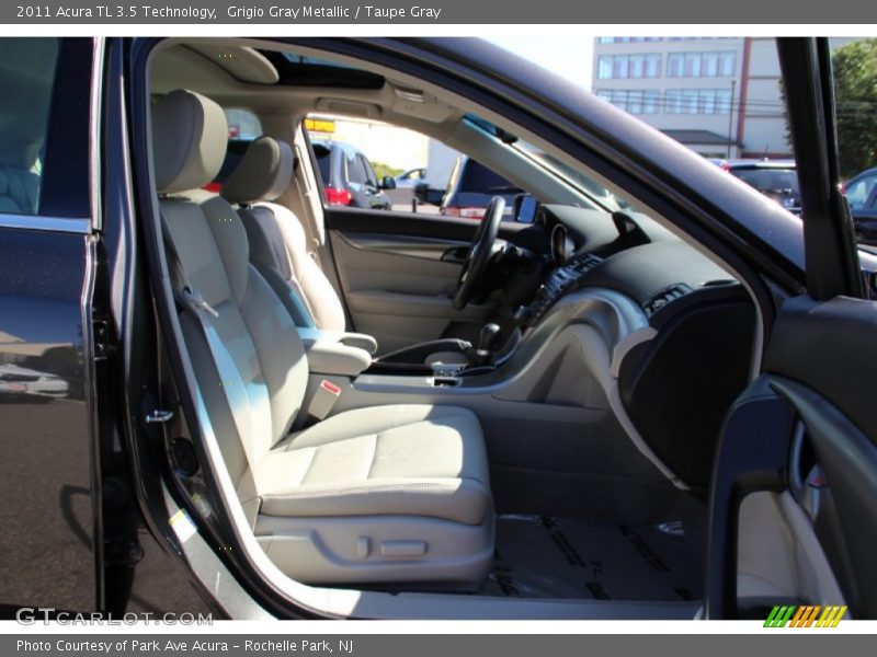 Grigio Gray Metallic / Taupe Gray 2011 Acura TL 3.5 Technology