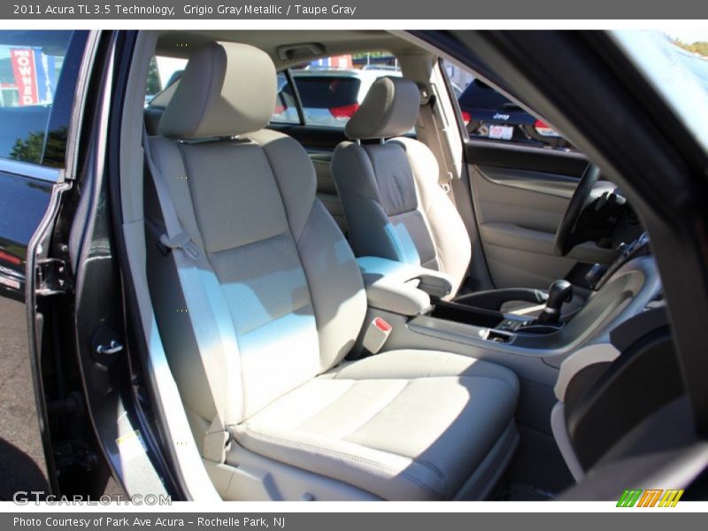 Grigio Gray Metallic / Taupe Gray 2011 Acura TL 3.5 Technology