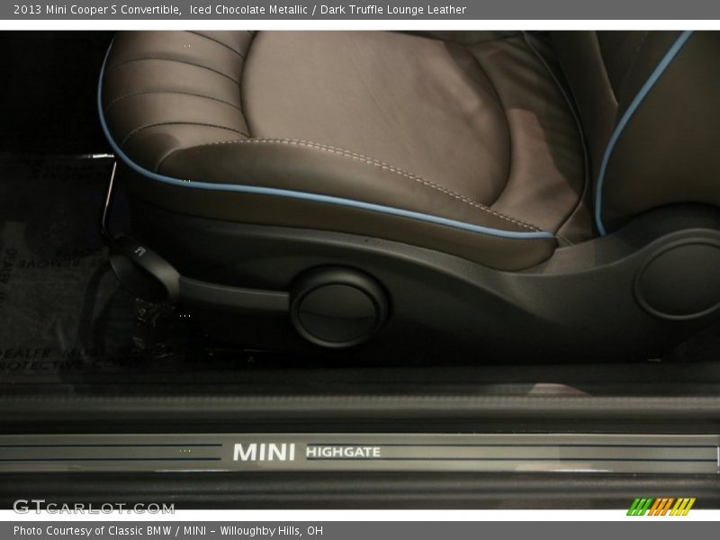 Iced Chocolate Metallic / Dark Truffle Lounge Leather 2013 Mini Cooper S Convertible