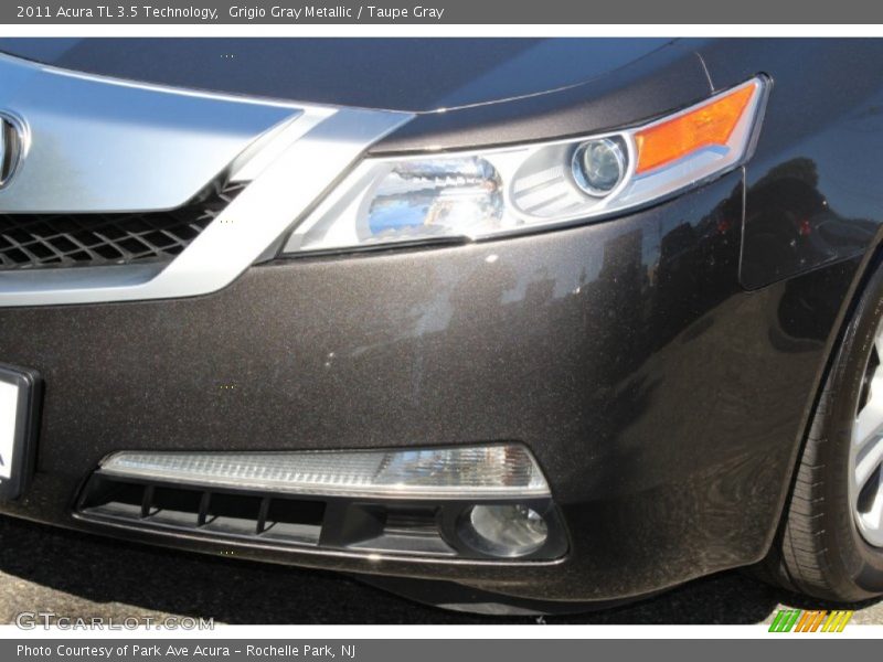 Grigio Gray Metallic / Taupe Gray 2011 Acura TL 3.5 Technology