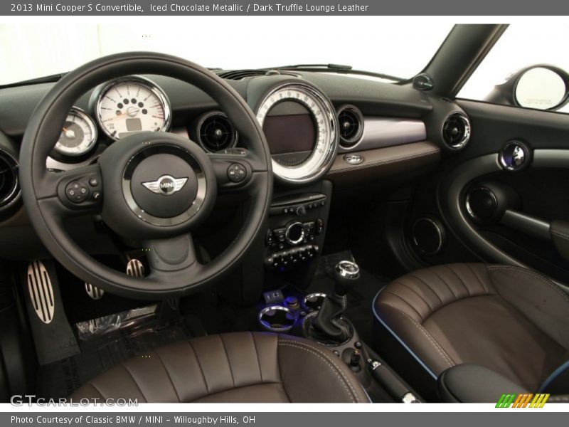 Iced Chocolate Metallic / Dark Truffle Lounge Leather 2013 Mini Cooper S Convertible