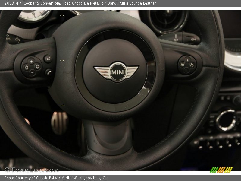 Iced Chocolate Metallic / Dark Truffle Lounge Leather 2013 Mini Cooper S Convertible