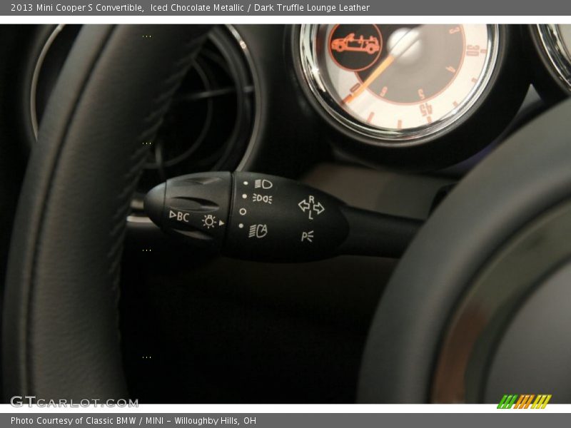 Iced Chocolate Metallic / Dark Truffle Lounge Leather 2013 Mini Cooper S Convertible