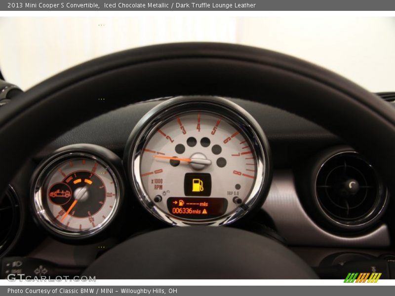 Iced Chocolate Metallic / Dark Truffle Lounge Leather 2013 Mini Cooper S Convertible