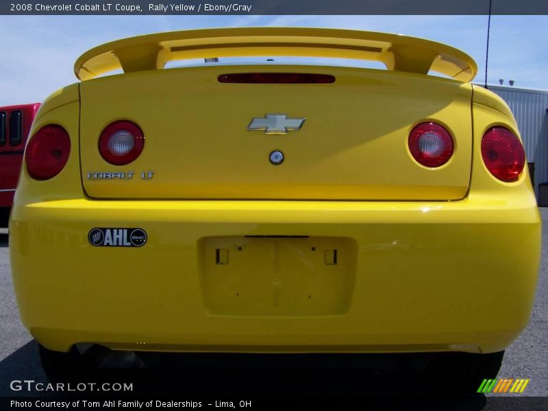 Rally Yellow / Ebony/Gray 2008 Chevrolet Cobalt LT Coupe