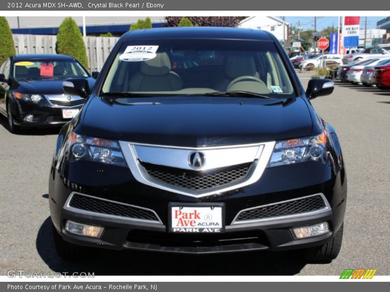 Crystal Black Pearl / Ebony 2012 Acura MDX SH-AWD