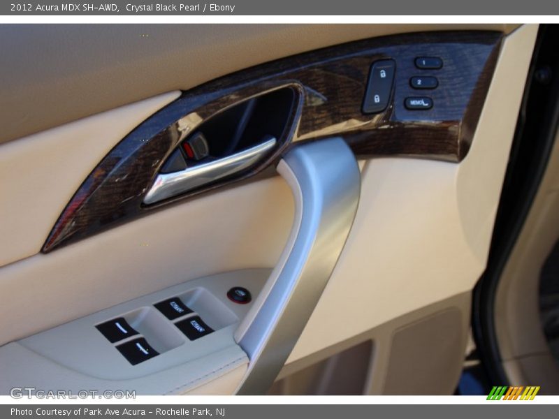 Crystal Black Pearl / Ebony 2012 Acura MDX SH-AWD