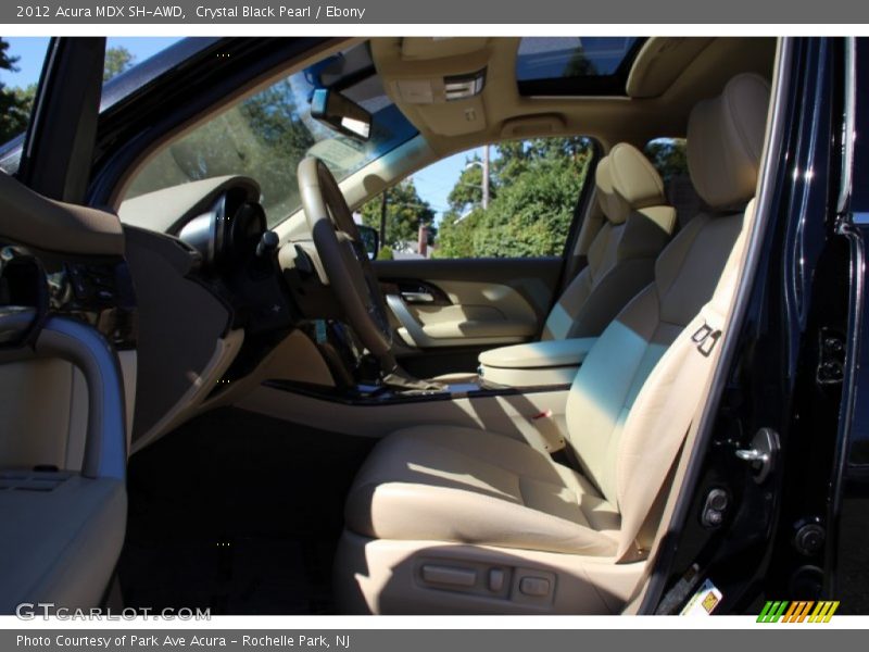 Crystal Black Pearl / Ebony 2012 Acura MDX SH-AWD