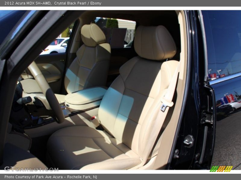 Crystal Black Pearl / Ebony 2012 Acura MDX SH-AWD