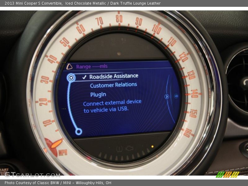 Iced Chocolate Metallic / Dark Truffle Lounge Leather 2013 Mini Cooper S Convertible