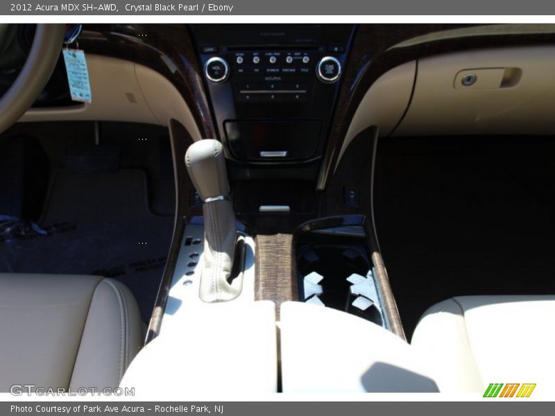 Crystal Black Pearl / Ebony 2012 Acura MDX SH-AWD
