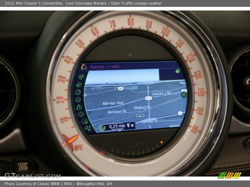 Iced Chocolate Metallic / Dark Truffle Lounge Leather 2013 Mini Cooper S Convertible