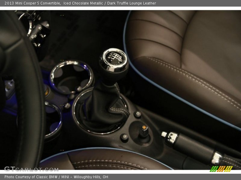 Iced Chocolate Metallic / Dark Truffle Lounge Leather 2013 Mini Cooper S Convertible
