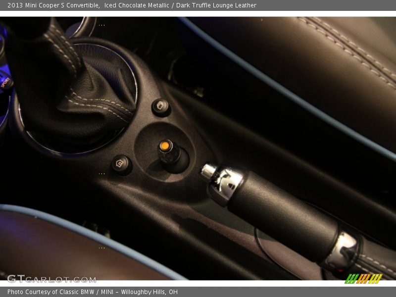 Iced Chocolate Metallic / Dark Truffle Lounge Leather 2013 Mini Cooper S Convertible