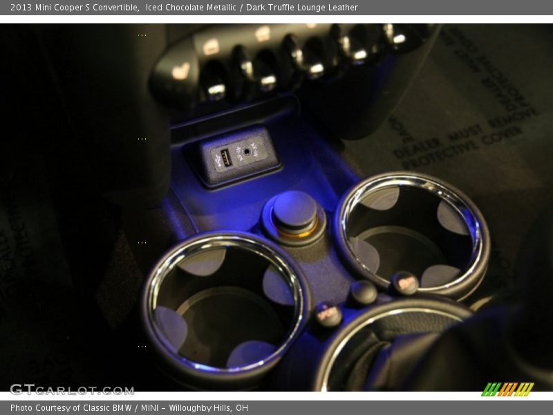 Iced Chocolate Metallic / Dark Truffle Lounge Leather 2013 Mini Cooper S Convertible