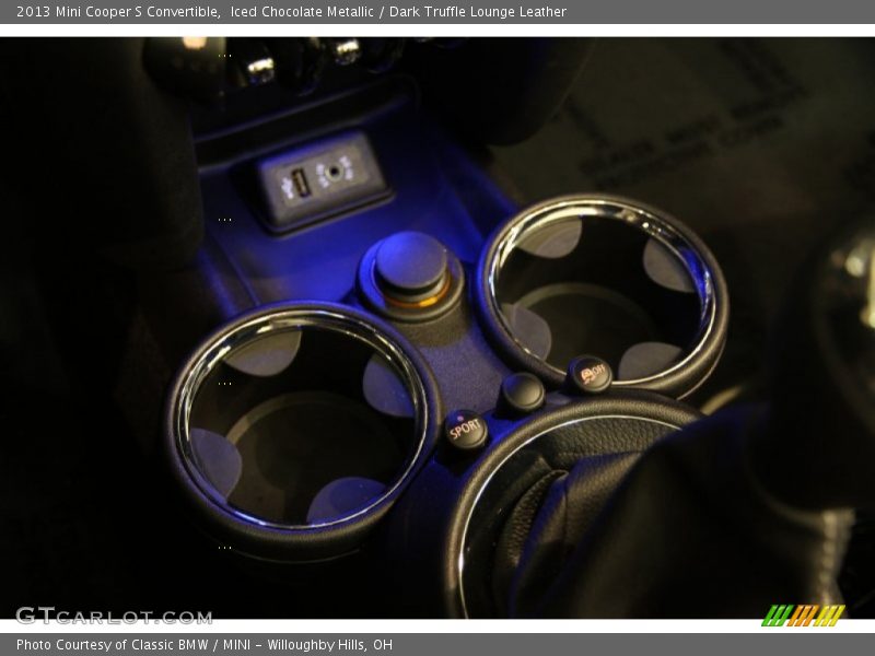 Iced Chocolate Metallic / Dark Truffle Lounge Leather 2013 Mini Cooper S Convertible