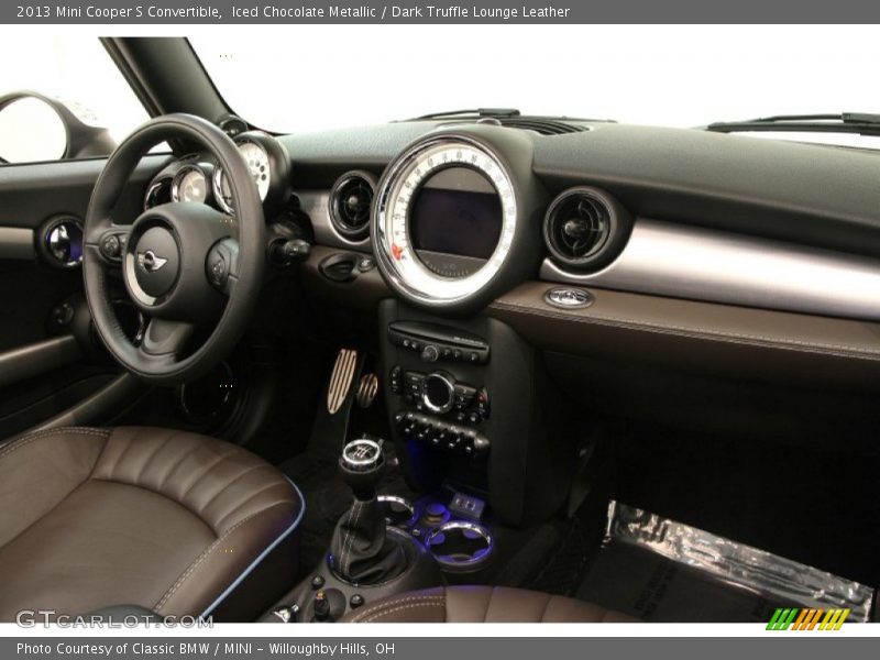 Iced Chocolate Metallic / Dark Truffle Lounge Leather 2013 Mini Cooper S Convertible