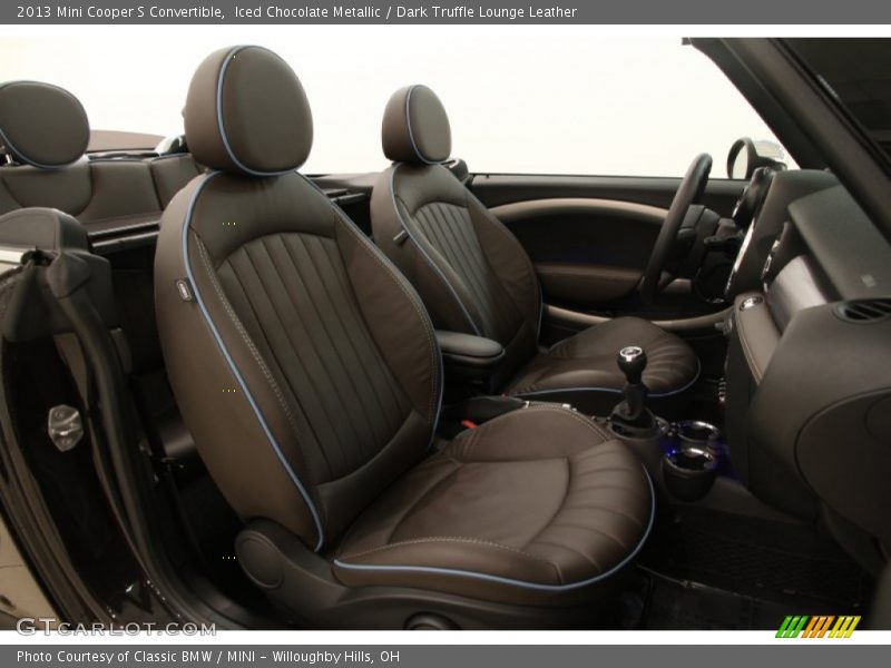 Iced Chocolate Metallic / Dark Truffle Lounge Leather 2013 Mini Cooper S Convertible