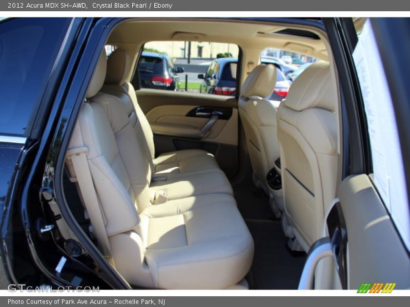 Crystal Black Pearl / Ebony 2012 Acura MDX SH-AWD