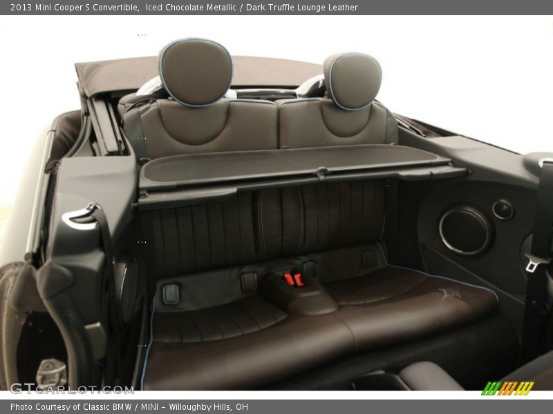 Iced Chocolate Metallic / Dark Truffle Lounge Leather 2013 Mini Cooper S Convertible