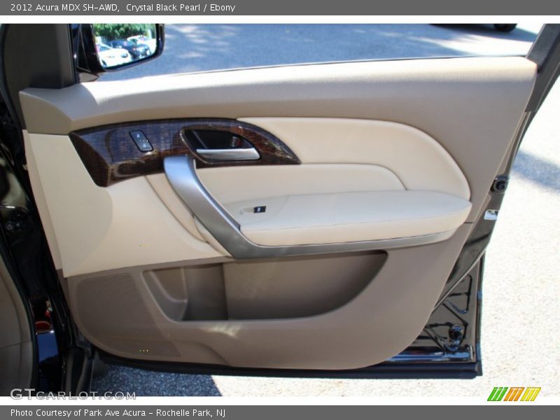 Crystal Black Pearl / Ebony 2012 Acura MDX SH-AWD