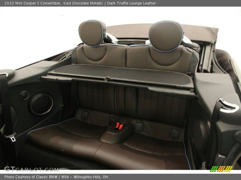 Iced Chocolate Metallic / Dark Truffle Lounge Leather 2013 Mini Cooper S Convertible