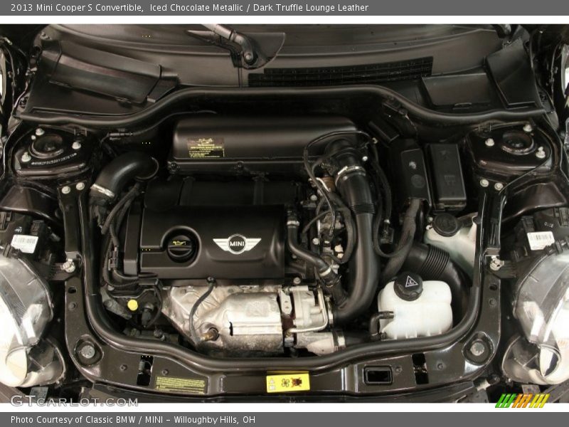 Iced Chocolate Metallic / Dark Truffle Lounge Leather 2013 Mini Cooper S Convertible