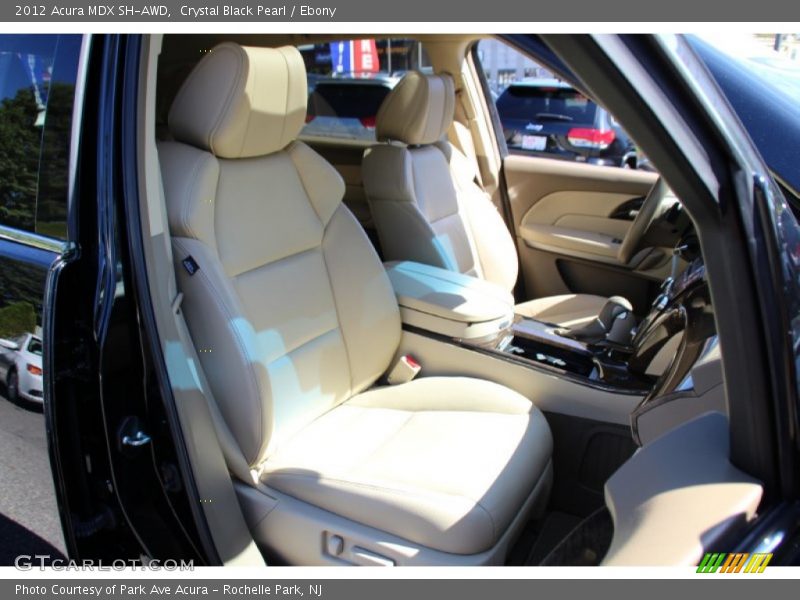 Crystal Black Pearl / Ebony 2012 Acura MDX SH-AWD