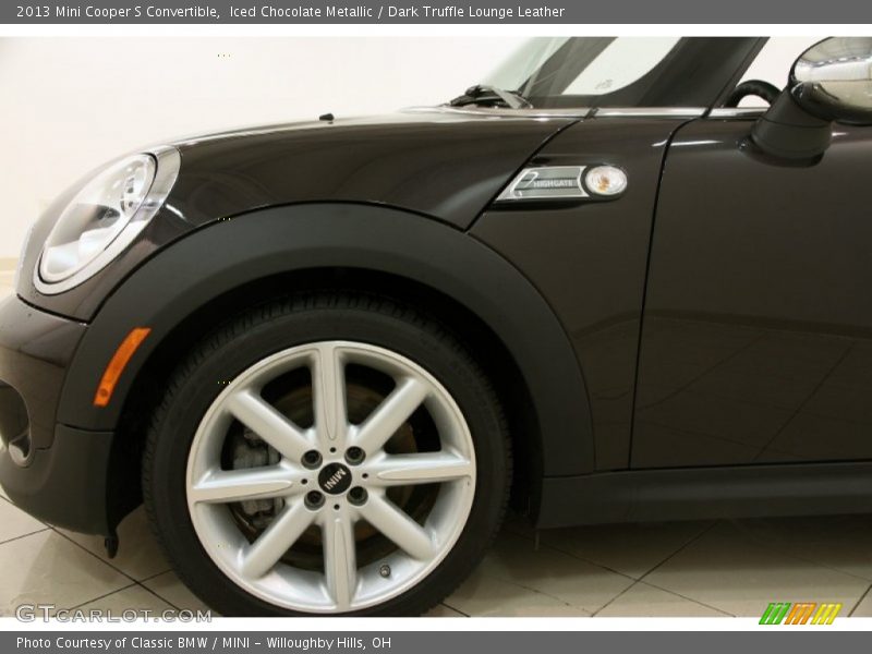 Iced Chocolate Metallic / Dark Truffle Lounge Leather 2013 Mini Cooper S Convertible