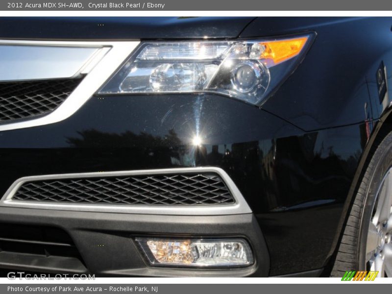 Crystal Black Pearl / Ebony 2012 Acura MDX SH-AWD