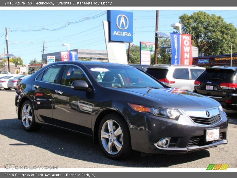 Graphite Luster Metallic / Ebony 2013 Acura TSX Technology