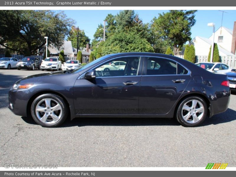 Graphite Luster Metallic / Ebony 2013 Acura TSX Technology