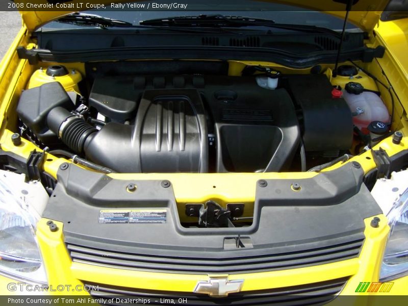 Rally Yellow / Ebony/Gray 2008 Chevrolet Cobalt LT Coupe