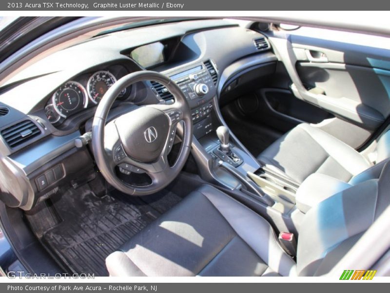 Graphite Luster Metallic / Ebony 2013 Acura TSX Technology