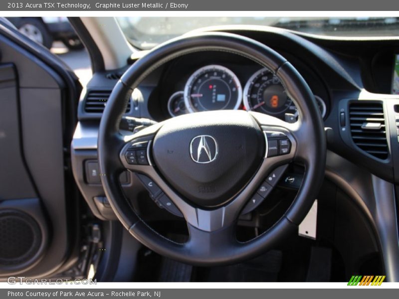 Graphite Luster Metallic / Ebony 2013 Acura TSX Technology