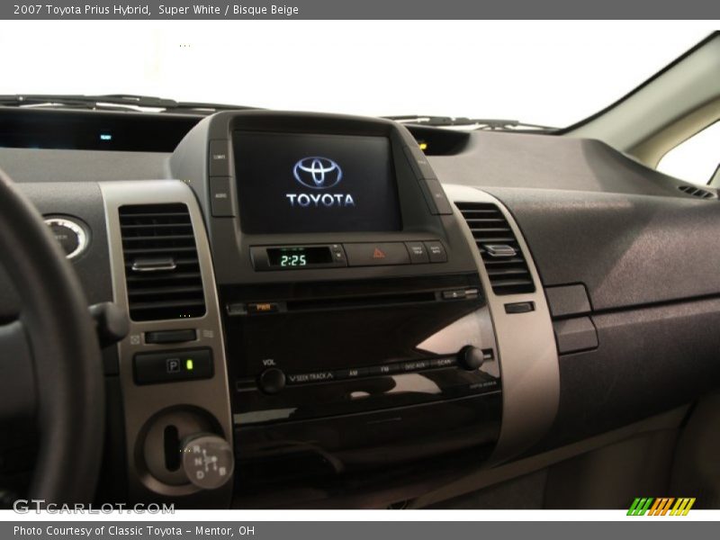 Super White / Bisque Beige 2007 Toyota Prius Hybrid