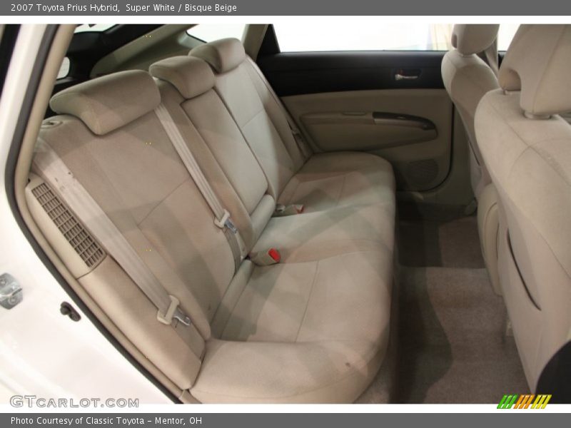 Super White / Bisque Beige 2007 Toyota Prius Hybrid
