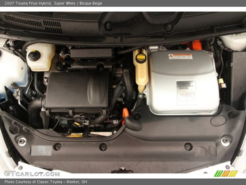 Super White / Bisque Beige 2007 Toyota Prius Hybrid