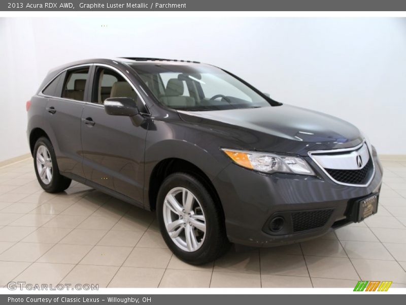 Graphite Luster Metallic / Parchment 2013 Acura RDX AWD