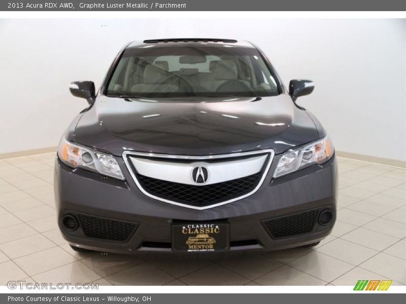 Graphite Luster Metallic / Parchment 2013 Acura RDX AWD