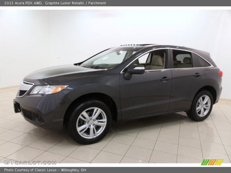 Graphite Luster Metallic / Parchment 2013 Acura RDX AWD