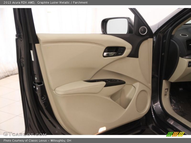 Graphite Luster Metallic / Parchment 2013 Acura RDX AWD