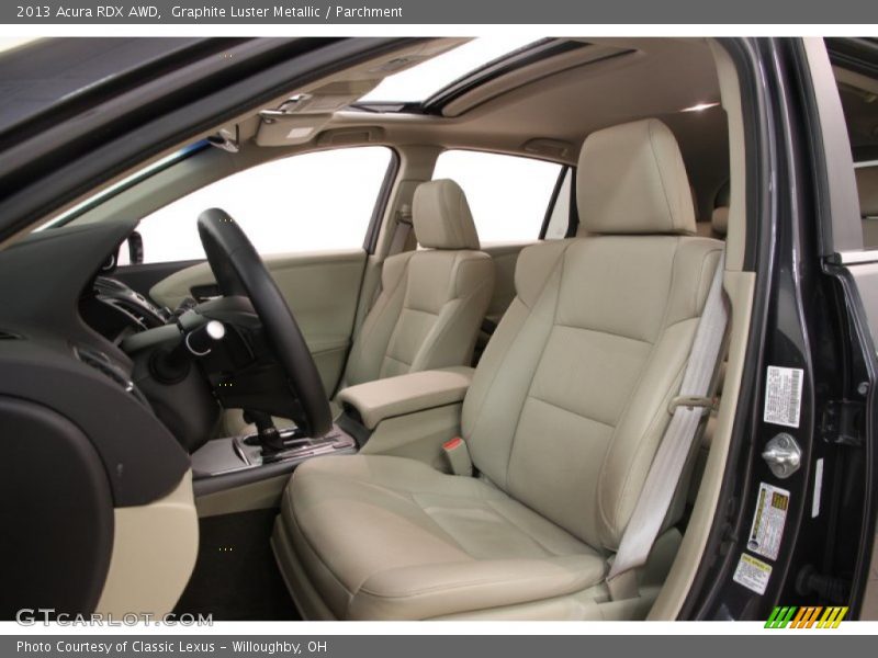 Graphite Luster Metallic / Parchment 2013 Acura RDX AWD