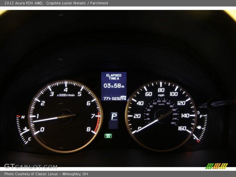 Graphite Luster Metallic / Parchment 2013 Acura RDX AWD