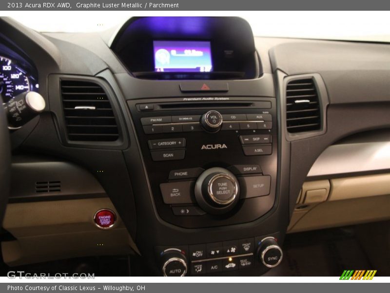 Graphite Luster Metallic / Parchment 2013 Acura RDX AWD